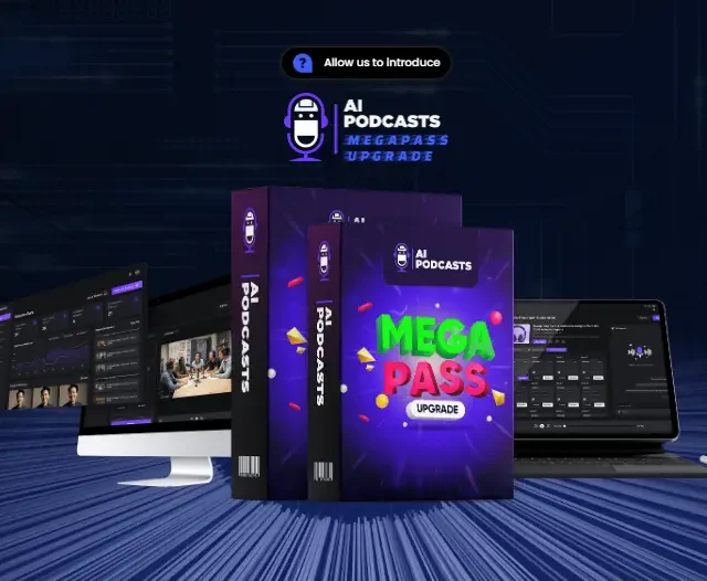 AI Podcasts affiliate dashboard showing referral tracking and commission stats