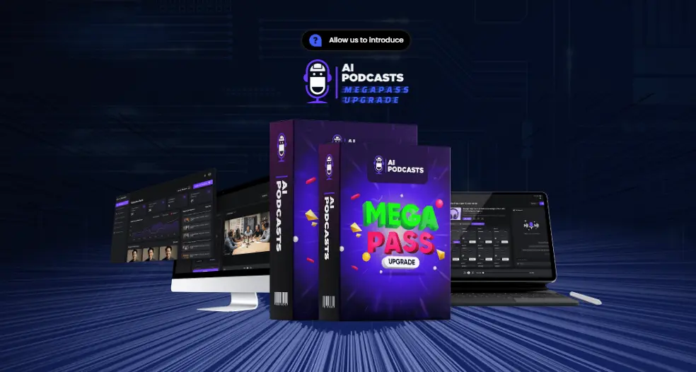 AI Podcasts affiliate dashboard showing referral tracking and commission stats