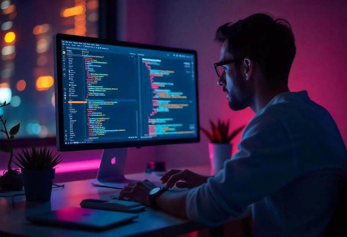 Replit browser-based IDE for coding, collaborating, and deploying code