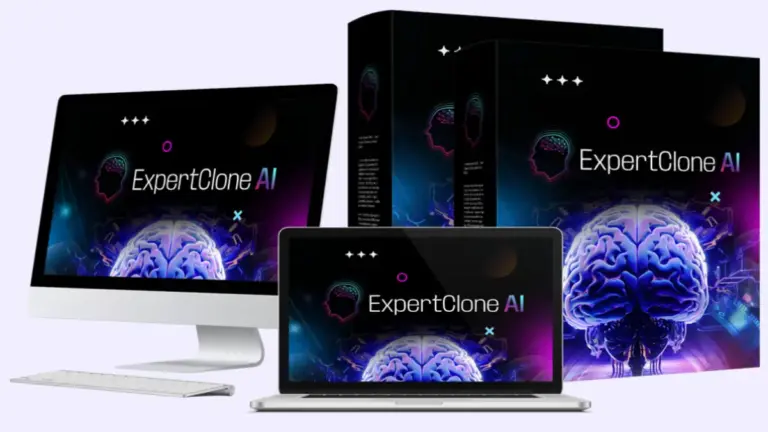 ExpertClone AI neural cloning concept illustration