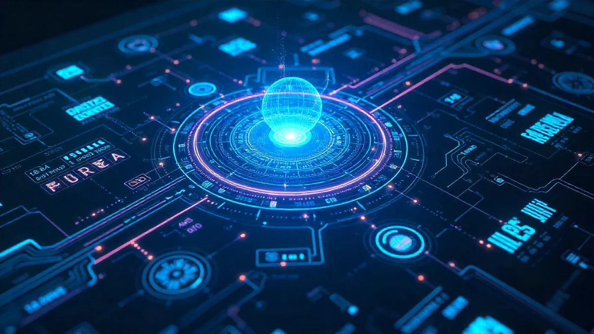 Generative AI software platform interface with holographic neural networks