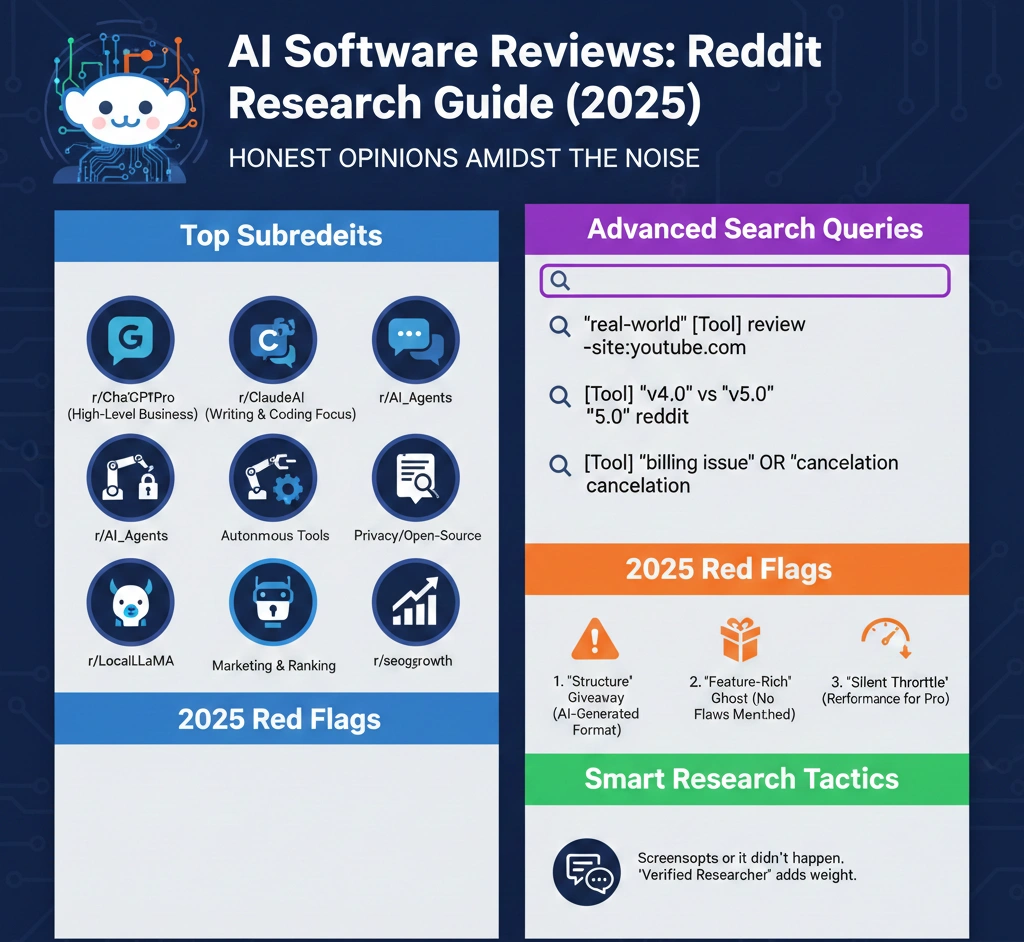 Honest AI software reviews and discussions on Reddit forums