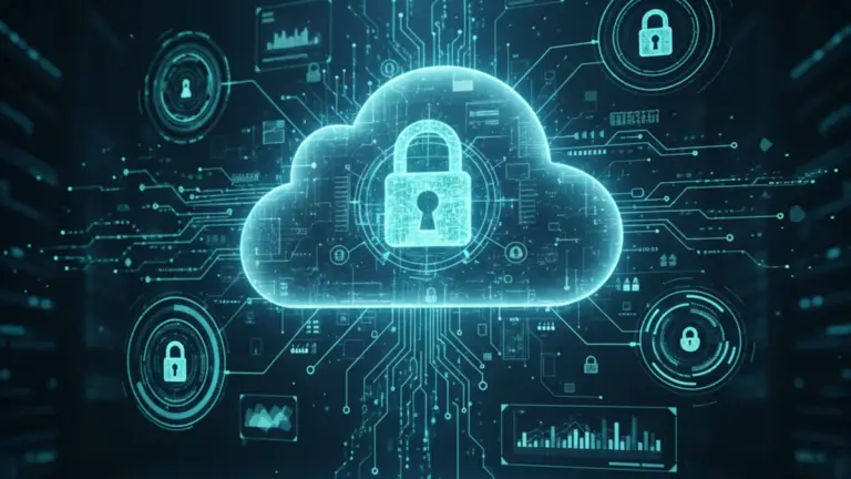 Secure cloud storage with encryption and digital security protection