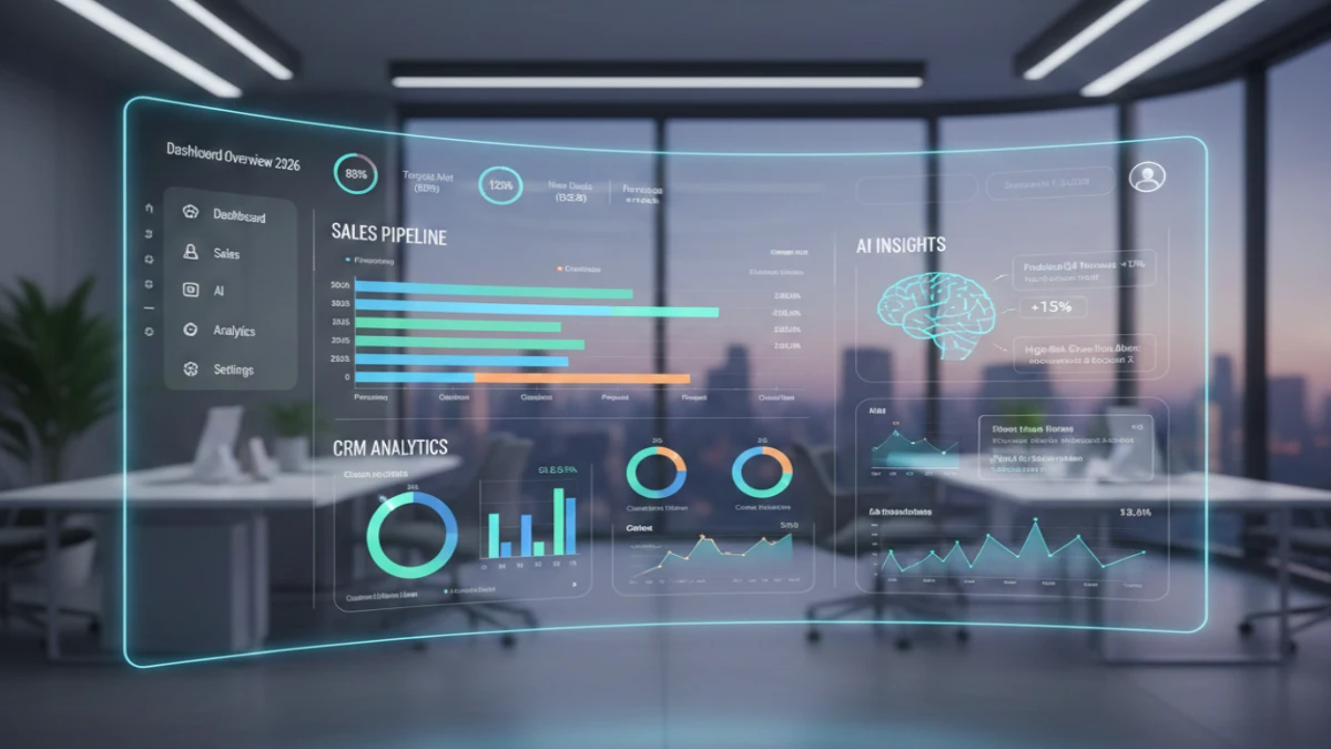 Best CRM software dashboards comparison 2026