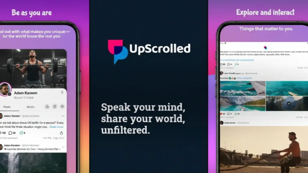 TikTok alternative apps comparison showing UpScrolled growth