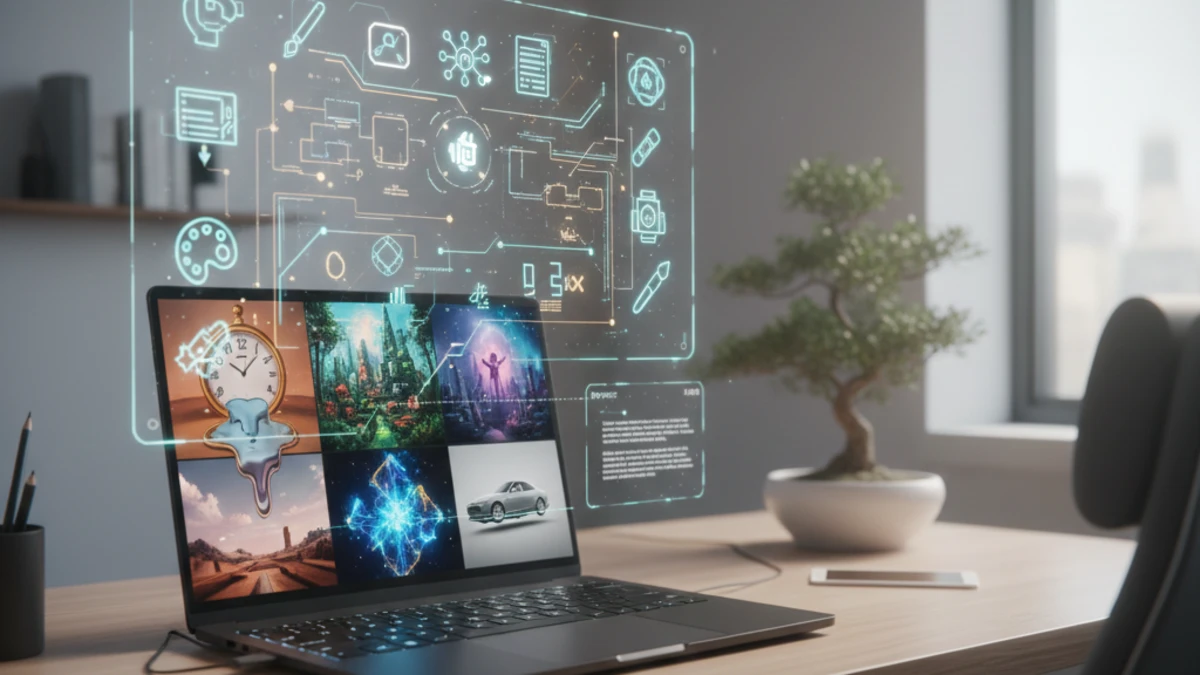 Best free AI image generators dashboard comparison