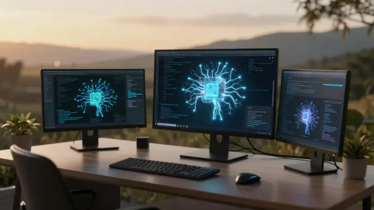 Open source AI software running on local machines