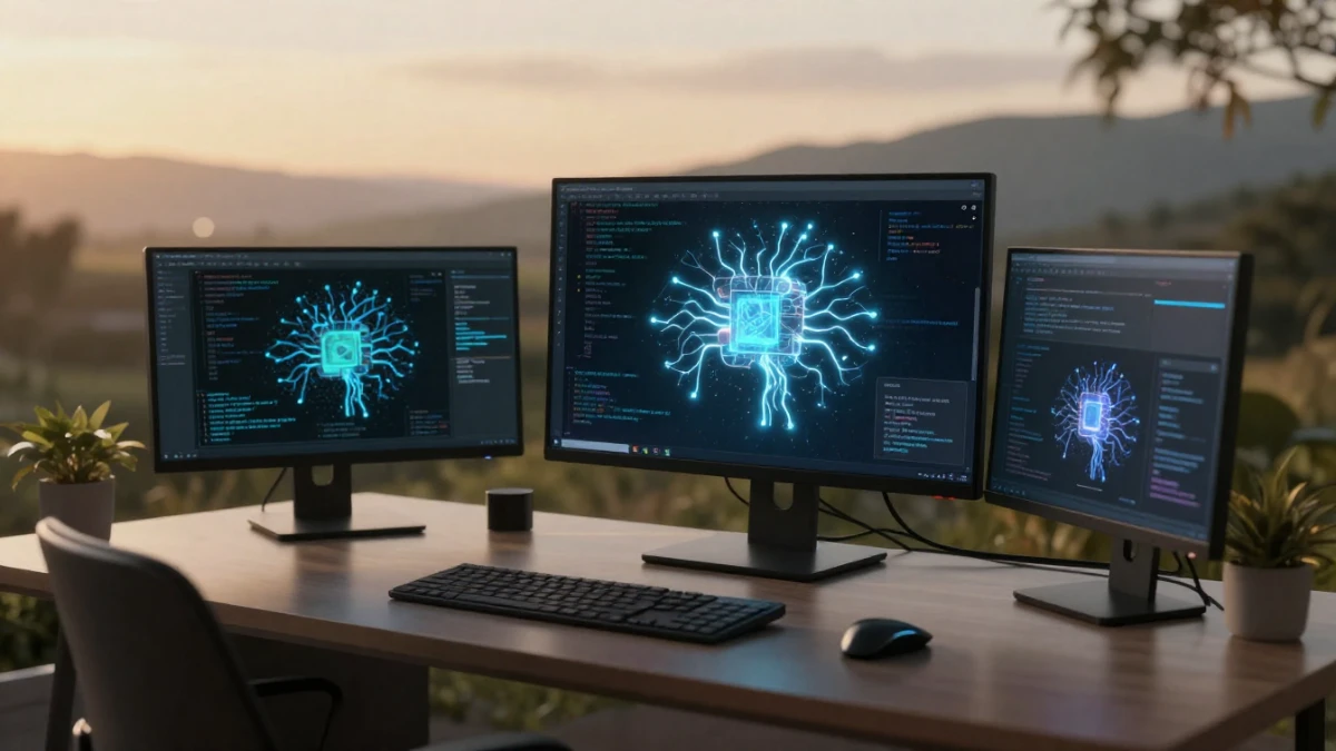 Open source AI software running on local machines