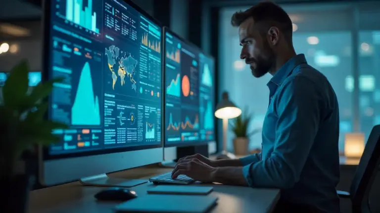 Generative AI tools comparison dashboard in 2025