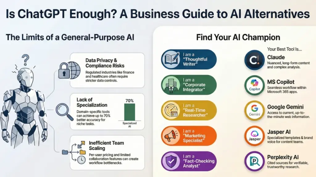 AI tools comparison for business productivity