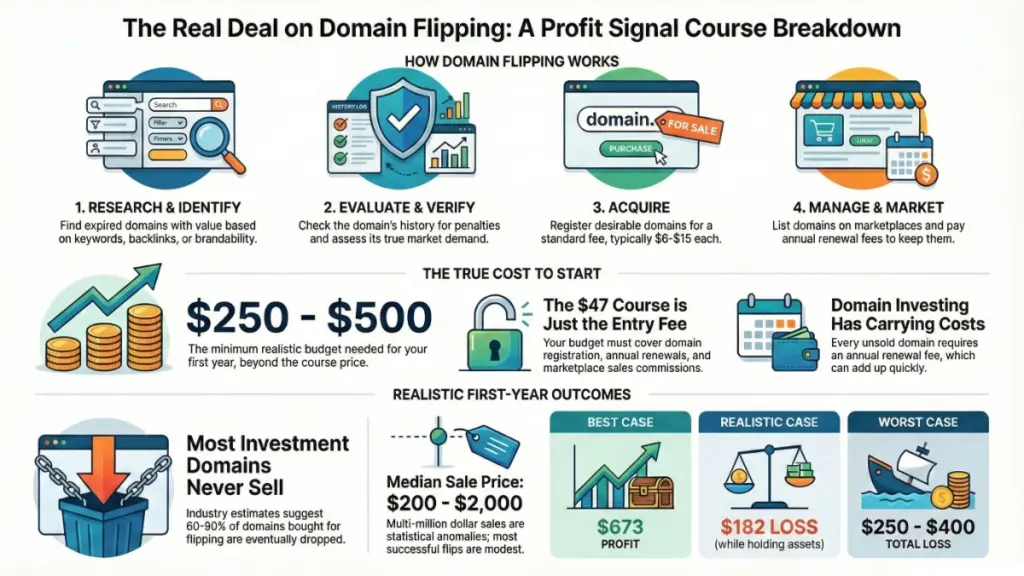 Expired domain research and valuation process