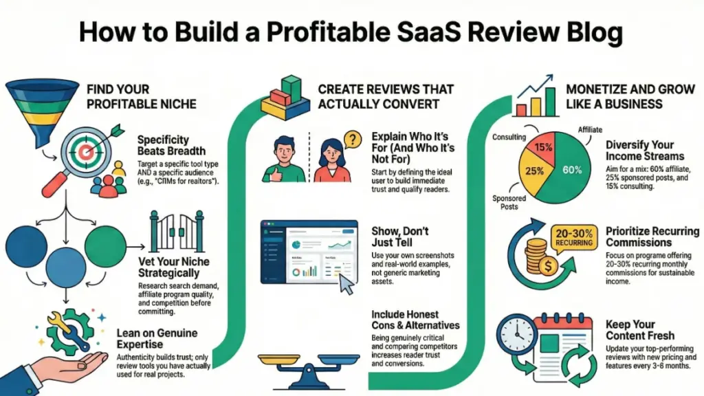 affiliate marketing strategy for SaaS reviews