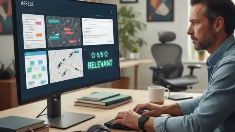 Lionbridge annotation work interface on laptop
