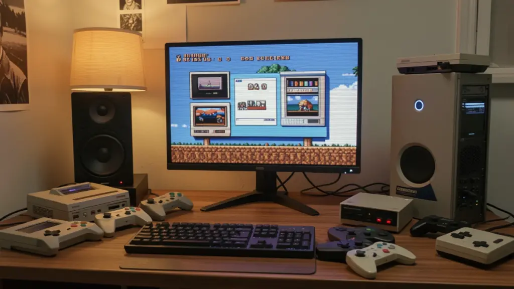 classic games emulation setup