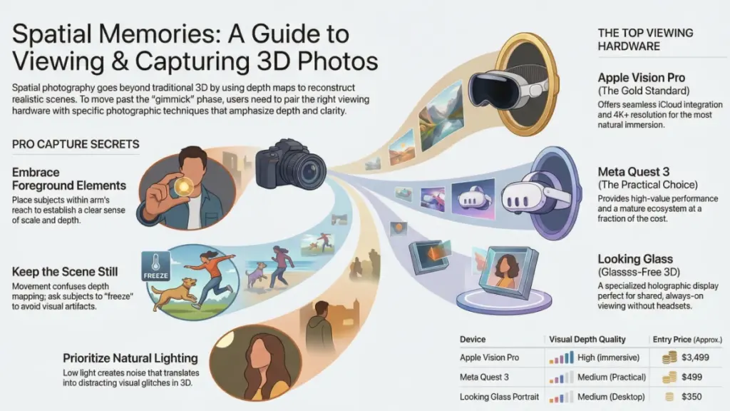 Apple Vision Pro spatial photo experience