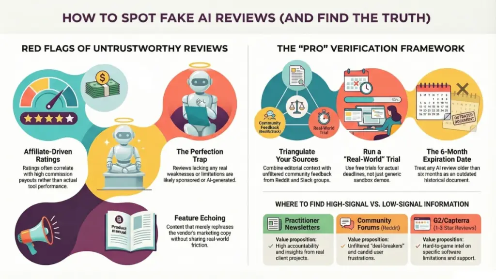 fake vs honest AI tool reviews