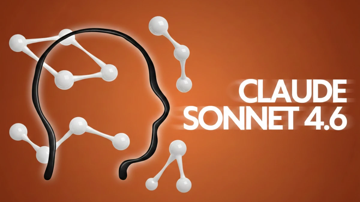 Claude Sonnet 4.6 AI model interface with 1 million token context visualization
