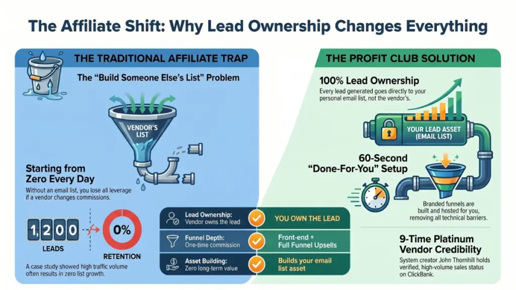 email list growth chart digital marketing concept