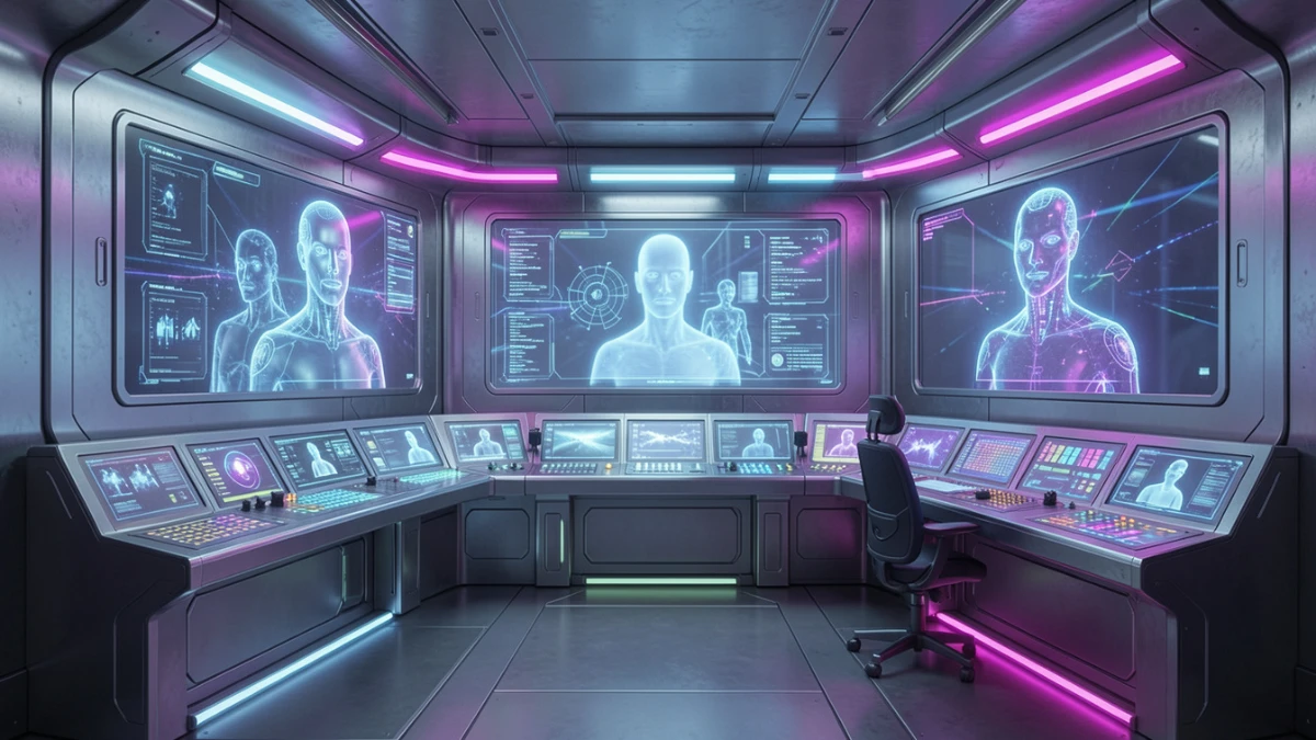 Vidoyo AI video production dashboard with cinematic editing tools and AI avatars