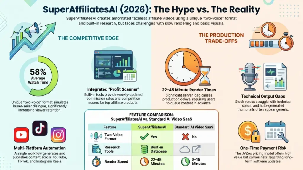 Affiliate marketer using AI tools to automate YouTube review videos
