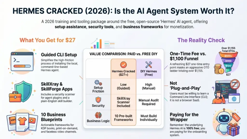 AI entrepreneur using Hermes AI agent to build online income assets and automate tasks
