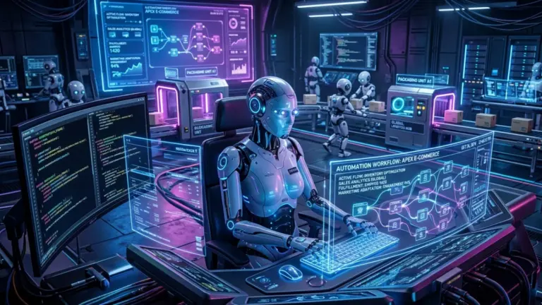Hermes Cracked AI agent dashboard with automation tools and digital business workflows