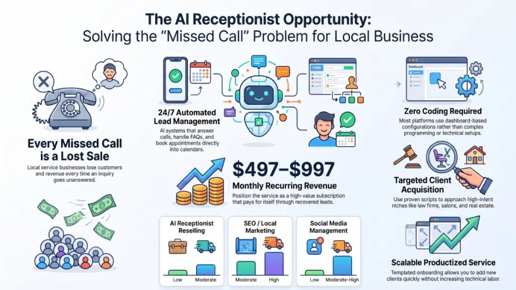 AI call automation platform showing voice assistant workflows and CRM integration.