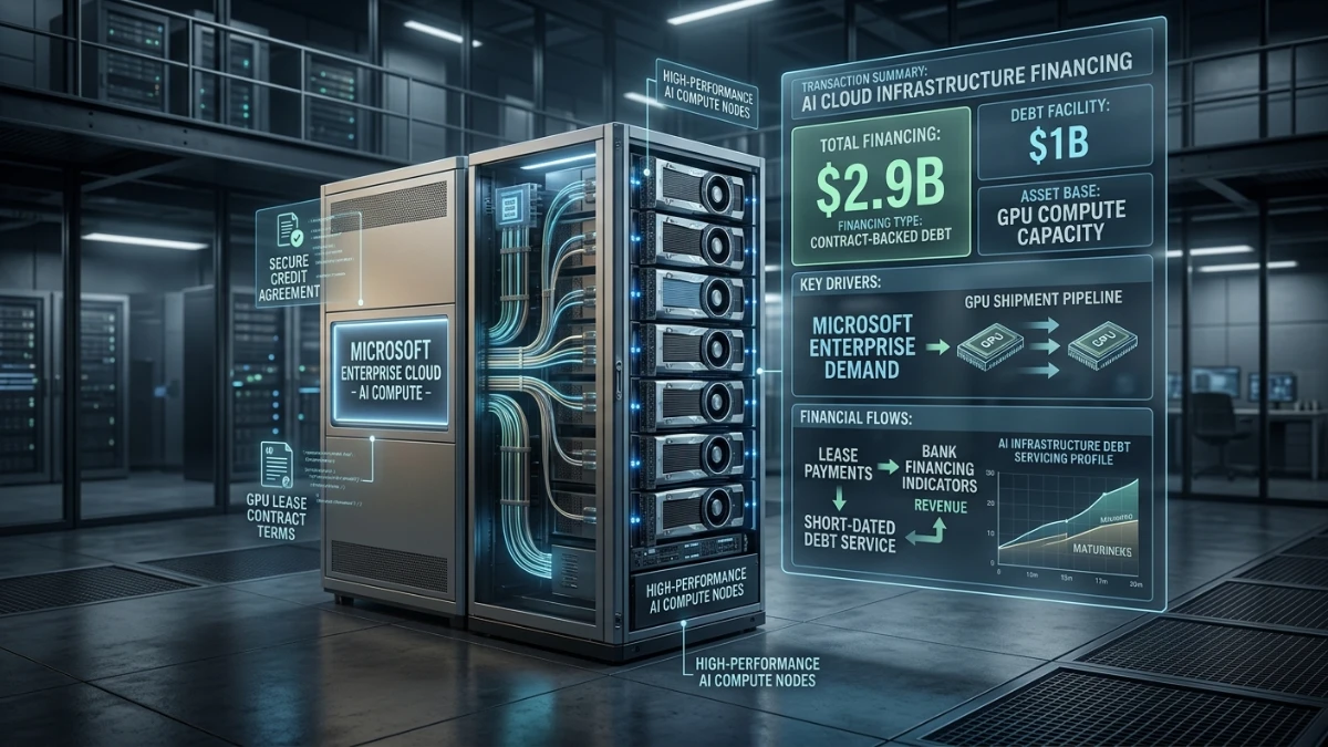 Lambda Borrows Another $1 Billion to Keep the GPU Pipeline Flowing to Microsoft