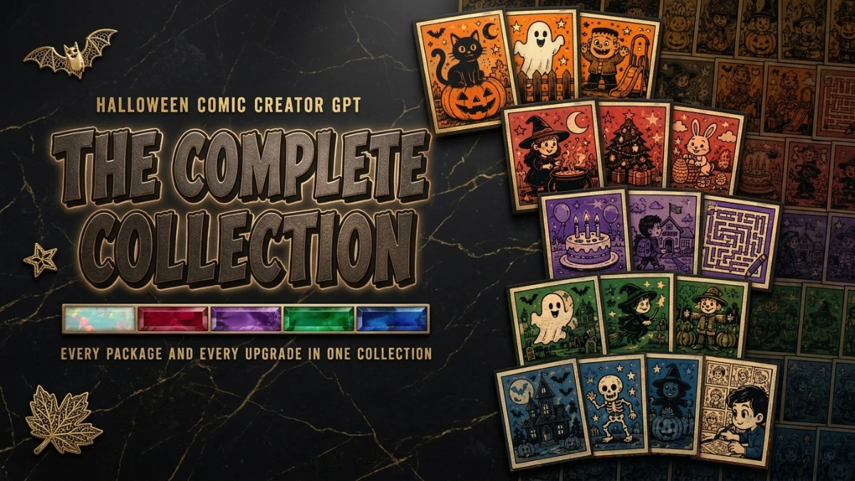 Halloween Comic Creator GPT – The Complete Collection Review: Is It Worth It?