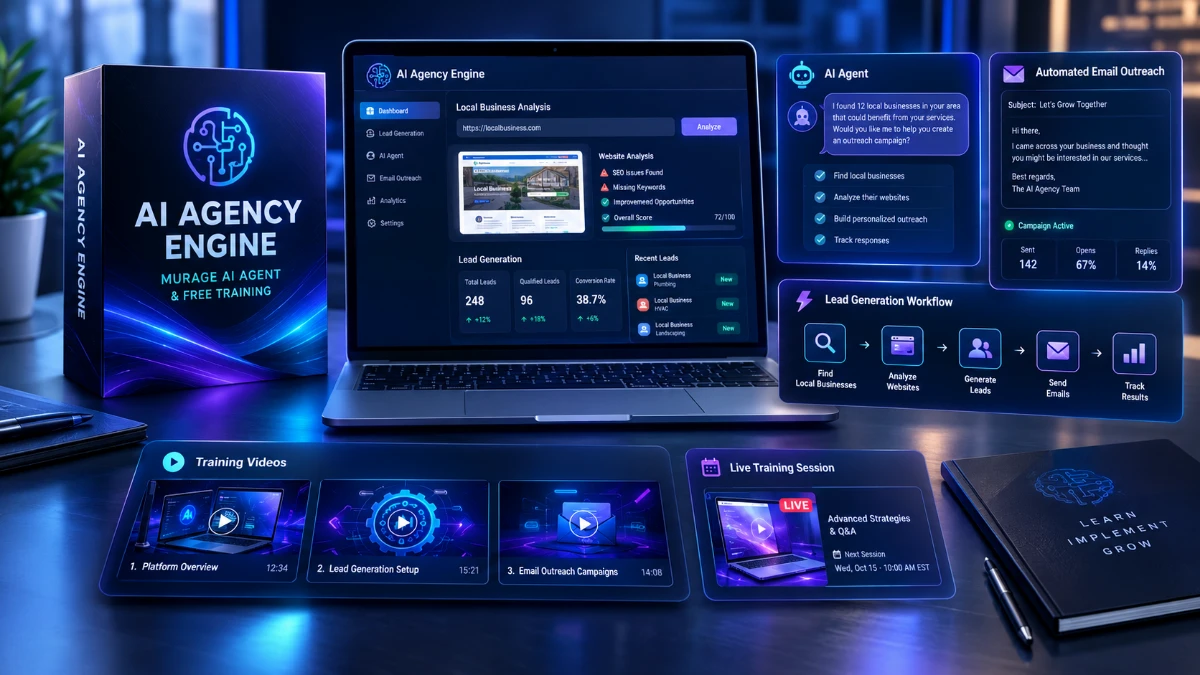 AI Agency Engine Review: Free Videos and the Murage AI Agent, Worth Your Time?