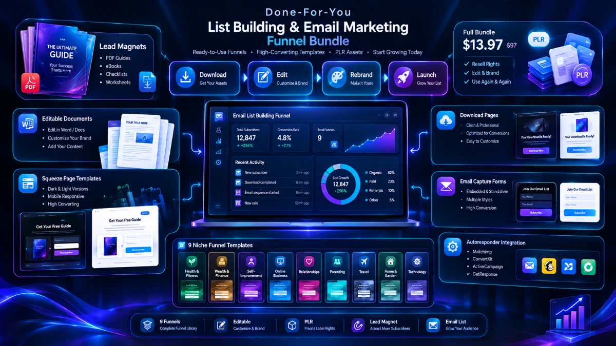 Done-For-You Funnel Bundle Review: Worth $13.97?