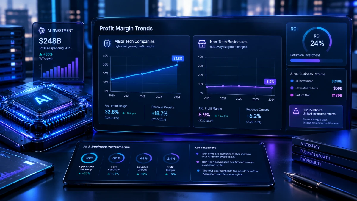 AI Delivers Little Financial Payoff Outside Tech, Apollo Economist Says