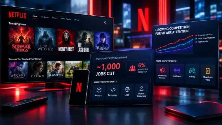Netflix layoffs of nearly 1,000 employees amid intensifying streaming competition